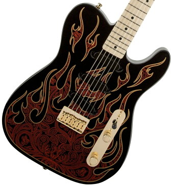 Fender USA / James Burton Telecaster Red Paisley Flames フェンダー【お取り寄せ商品】《カスタムショップのお手入れ用品を進呈/+671038200》【YRK】