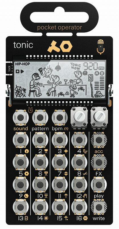 Teenage Engineering / POCKET OPERATOR PO-32 TONIC ポケットシンセサイザー【お取り寄せ商品】【PNG】