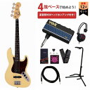 Fender / Made in Japan Junior Collection Jazz Bass Rosewood FB Satin Vintage Whi...
