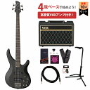 YAMAHA / TRBX504 トランスルーセントブラック(TBL) TRBX500シリーズ ヤマハ TRBX アクティブベース VOXアンプ付属エレキベース初心者セット