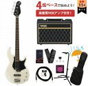 YAMAHA / BB234 ヴィンテージホワイト(VW) BB200 Series Broad Bass VOXアンプ付属エレキベース初心者セットR【PNG】