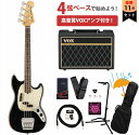 Fender / JMJ Road Worn Mustang Bass Black VOXアンプ付属エレキベース初心者セットR【YRK】