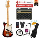 Fender / Player II Mustang Bass PJ Maple FB 3-Color Sunburst VOXアンプ付属エレキベース初心者セットR【YRK】