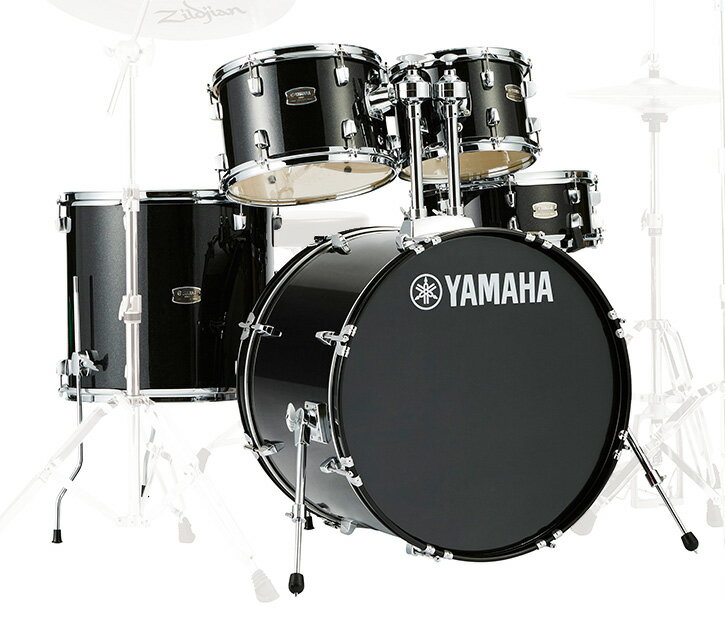 YAMAHA / RDP2F5 BLGブラックグリッター ヤマハ ライディーン 22BD ドラム シェルセット