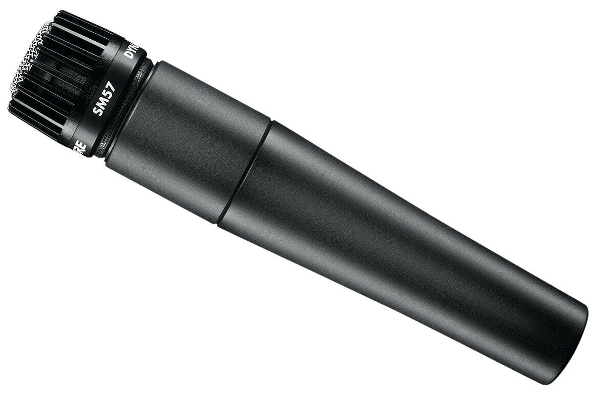 【あす楽対象商品】SHURE シュア / SM57-LCE ダイナミックマイク【超定番】【国内正規品2年保証】【PNG】