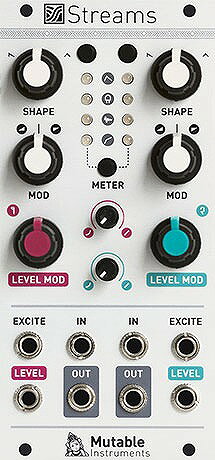 Mutable Instruments / Streams デュアル・ダイナミクス・ゲートモジュール《お取り寄せ商品/納期別途ご案内》