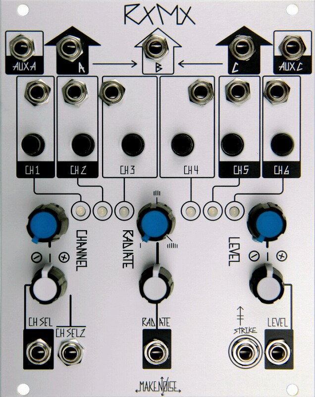 Make Noise メイクノイズ / RxMx マクロローパスゲート/シグナルクロスフェーダー【お取り寄せ商品】