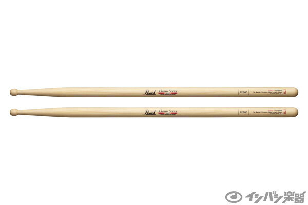 Pearl パール / 122HC Classic Series 14 x 389mm Hickory ドラムスティック ヒッコリー