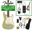 Fender / Player II Stratocaster Rosewood Fingerboard Birch Green 録音&セッションで上達!Fender Link I/O付き13点セット《FENDER充電式チューナープレゼント!》【YRK】