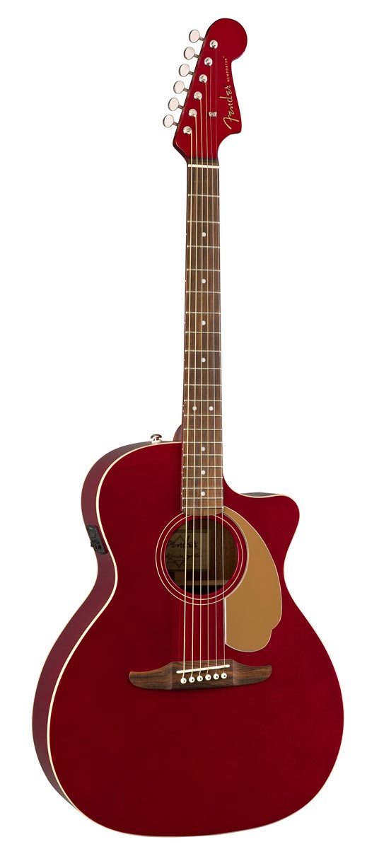 【タイムセール：7日12時まで】【在庫有り】 FENDER / NEWPORTER PLAYER CANDY APPLE RED (CAR)【CALIFORNIA SERIES】 フェンダー アコースティックギター エレアコ 【YRK】【新品特価】