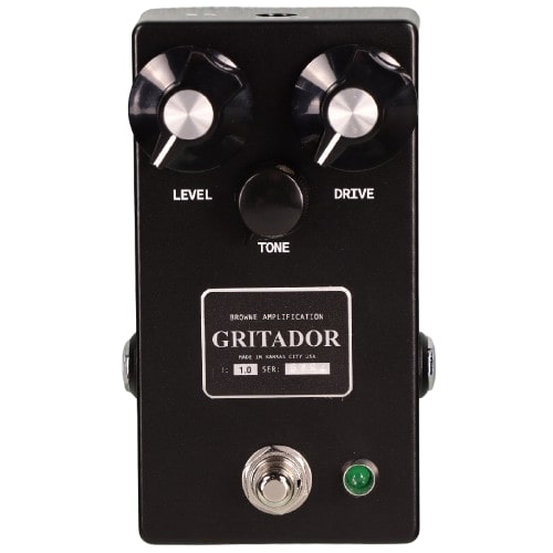 《セール品》Browne Amplification / The Gritador Overdrive Black オ ーバードライブ