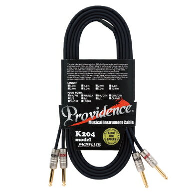 Providence プロヴィデンス / Platinum Link Keyboard Cable K204 PH/PH-PH/PH 2m SS Phone×2-Phone×2