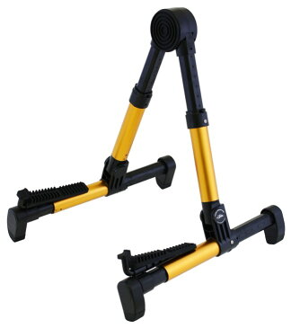 Aria アリア / GSC-220 Gold Guitar Stand 折りたたみギタースタンド