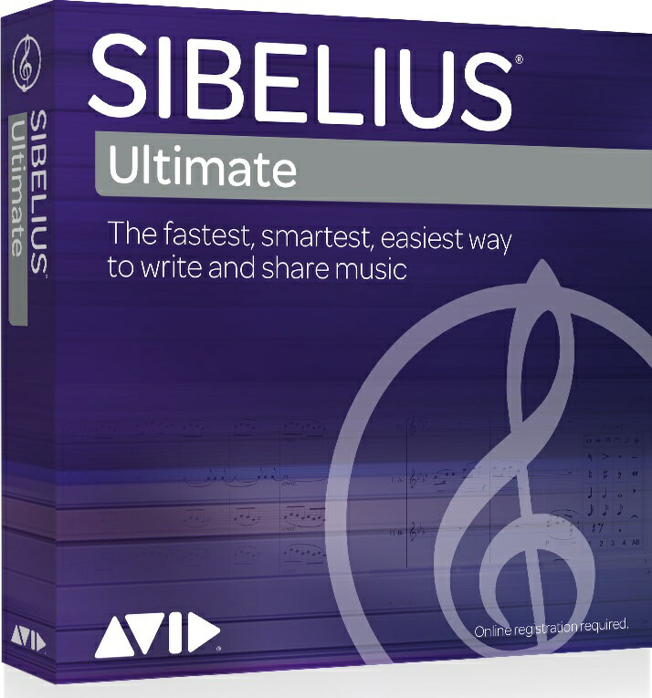 AVID アビッド / Sibelius Ultimate 通常版 【永続ライセンス】【お取り寄せ商品】