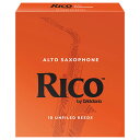 DAddario Woodwinds / RICO アルトサックス用リード オレンジ箱 10枚入 リコ ダダリオ 2 1/2 [LRIC10AS2.5]【お取り寄せ商品】