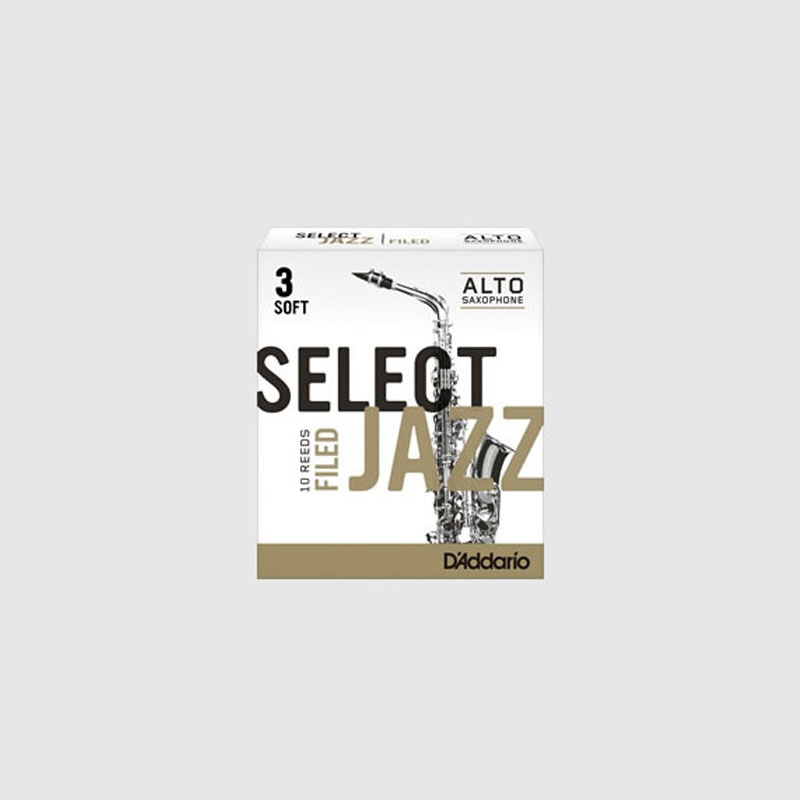DAddario Woodwinds / RICO JAZZ SELECT FIELD アルトサックス用リード ファイルド・カット（フレンチ・カット） 10枚入 ジャズセレクト ダダリオ 2M [LRICJZSAS2M] 【お取り寄せ商品】