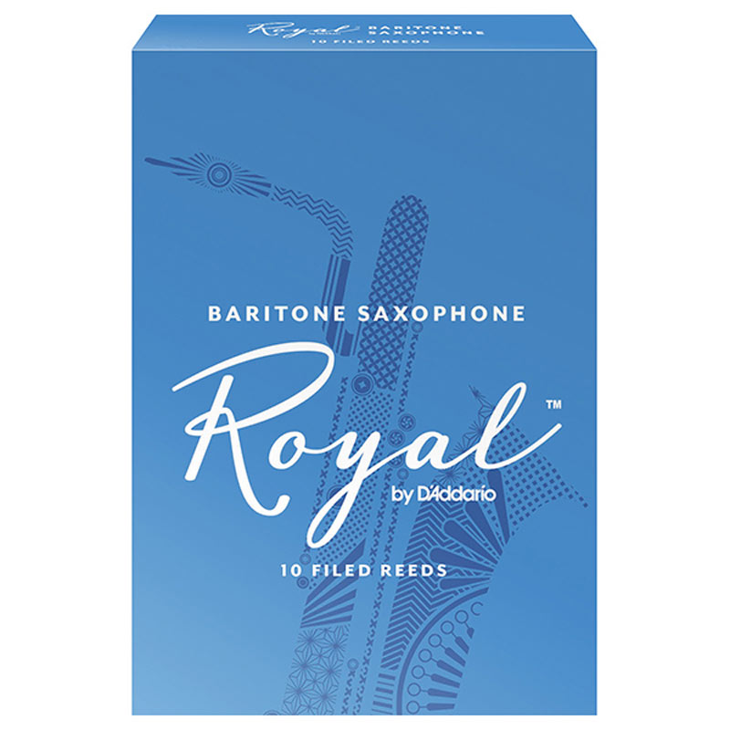 DAddario Woodwinds / RICO ROYAL バリトンサックス用リード 10枚入 リコ ロイヤル ダダリオ 3 [LRICRYBS3]【お取り寄せ商品】