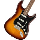 《WEBSHOPクリアランスセール》Fender / Player Series Stratocaster Plus Top Tobacco Burst Pau Ferro 【新品特価】《 4582600680067》【PNG】