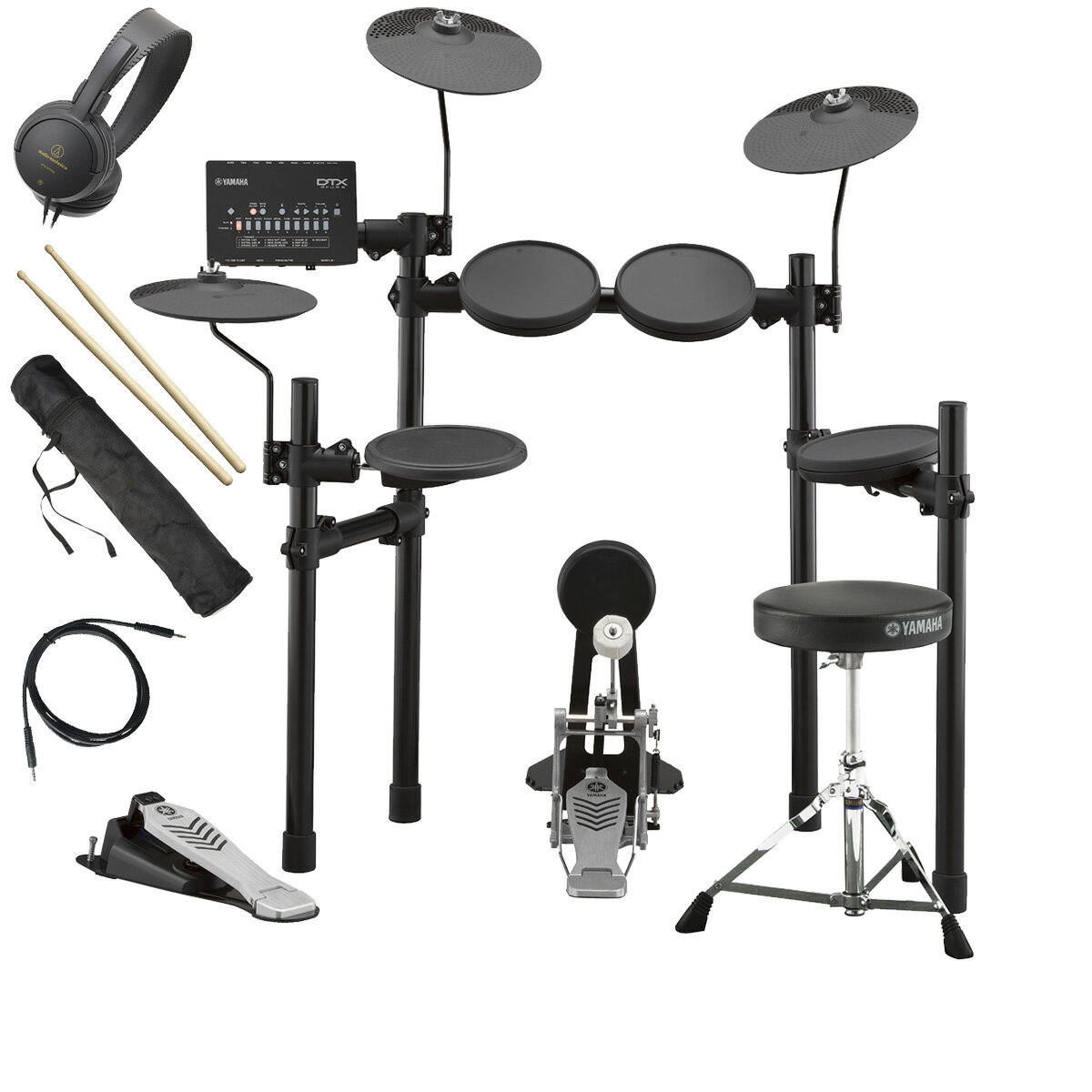 YAMAHA / DTX452KS 電子ドラム オリジナルスターターパック【PNG】