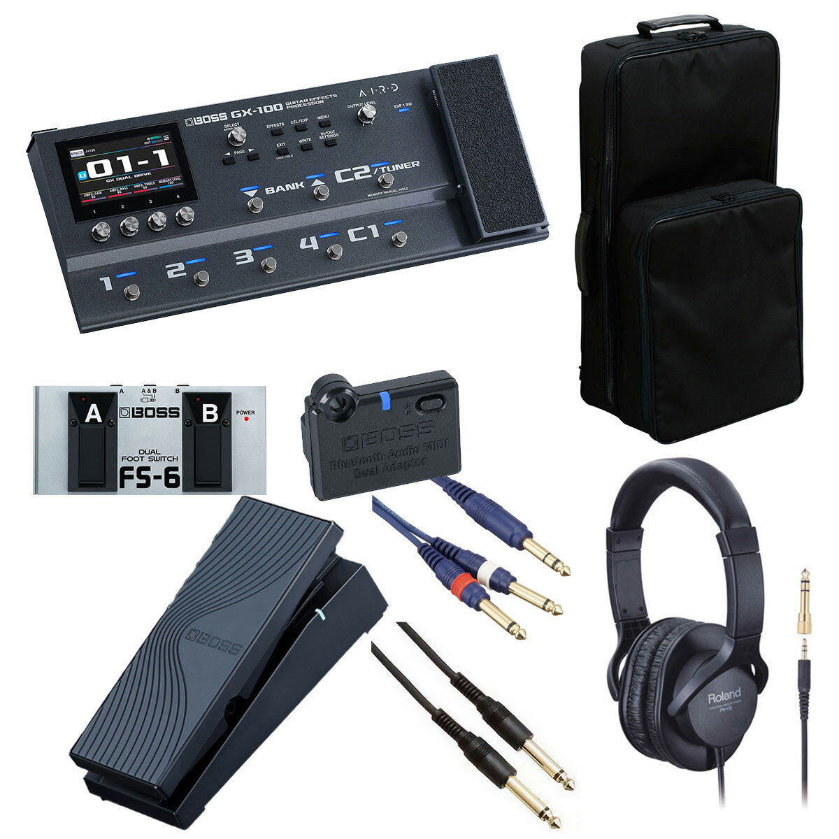 BOSS / GX-100 Guitar Effects Processor[���ץ���󥢥��ƥ�+���å��������󥰥Хå����å�] FS-...