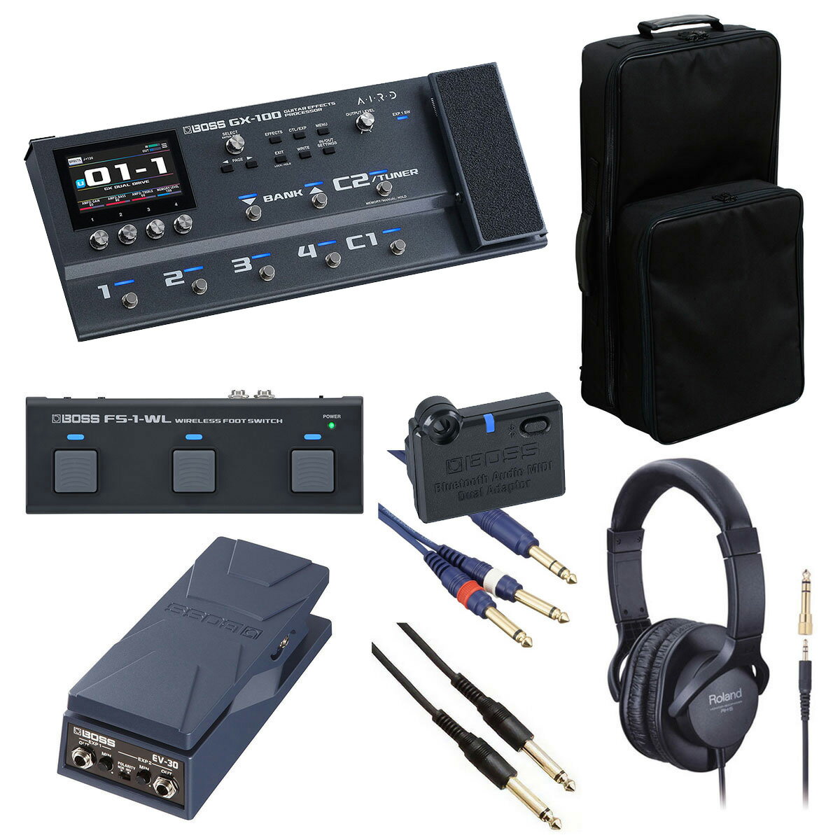 BOSS / GX-100 Guitar Effects Processor[���ץ���󥢥��ƥ�+���å��������󥰥Хå����å�] FS-...