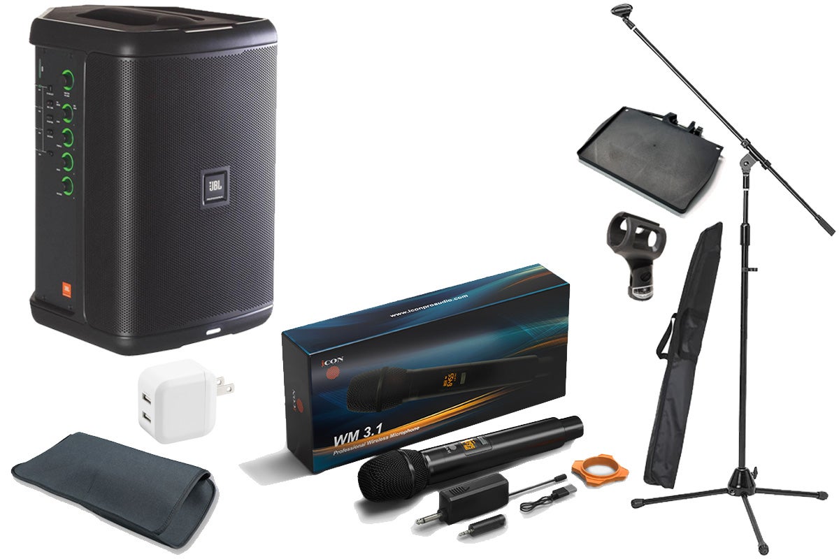 JBL ジェービーエル / EON ONE Compact-Y3 [ワイヤレスマイク(マイク1本モデル)＆アクセサリーセット！]【PNG】