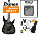 Ibanez / Gio GRG320FA-TKS (Transparent Black Sunburst) Fender 10Wアンプ付属エレキギター初心者セットR【YRK】