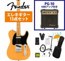 Fender / Player II Telecaster Maple FB Butterscotch Blonde Chambered Ash PG-10アン...
