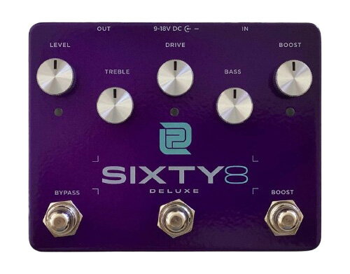 LPD Pedals / Sixty 8 Deluxe OverDrive/Distortion オーバードライブ ディストーション【国内正規品】【YRK】