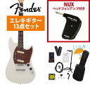 Fender / Made in Japan Traditional 60s Mustang Rosewood FB Olympic White GP-1アンプ...