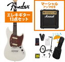 Fender / Made in Japan Traditional 60s Mustang Rosewood FB Olympic White Marshal...