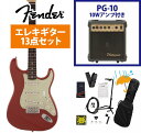 Fender / Made in Japan Traditional 60s Stratocaster Rosewood FB Fiesta Red PG-10...