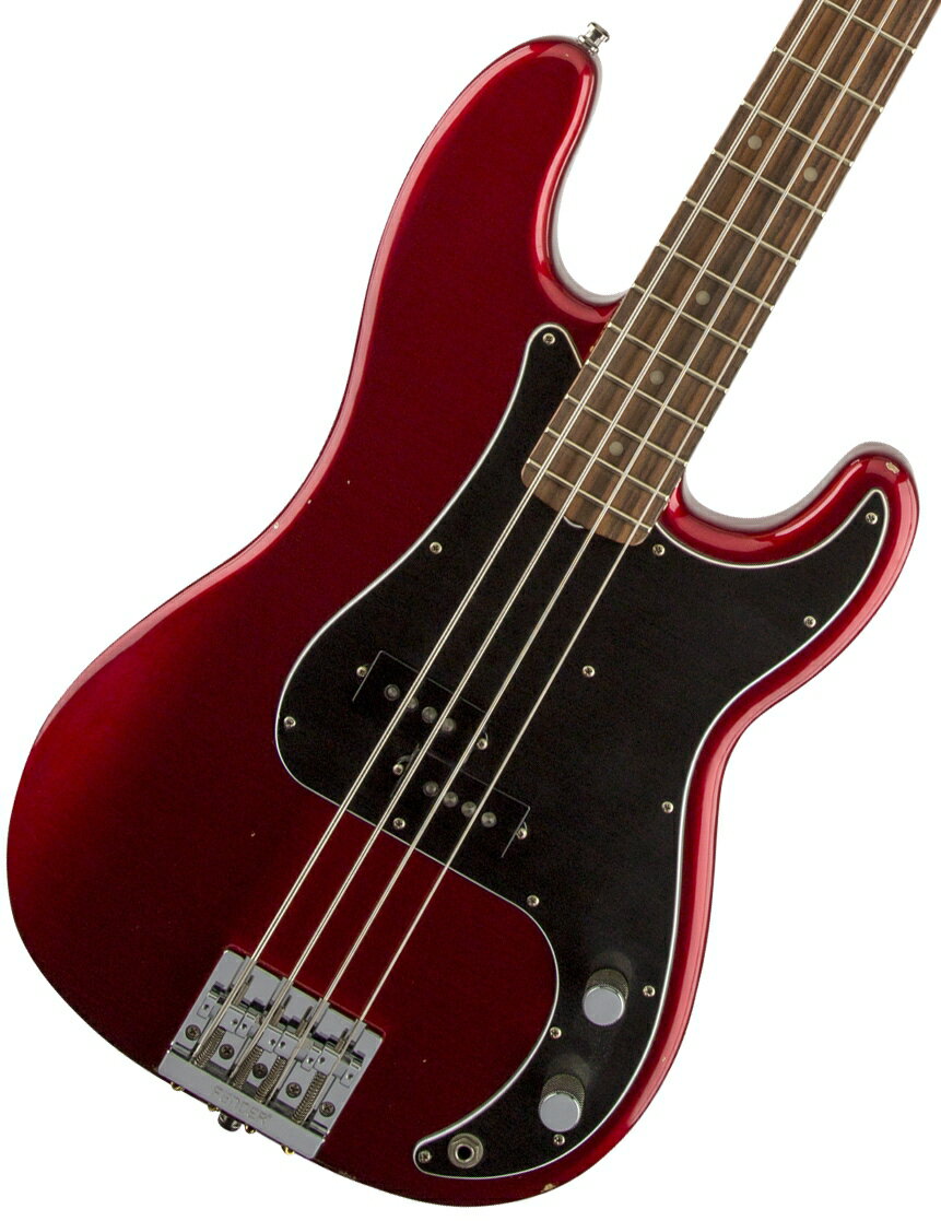 《WEBSHOPクリアランスセール》Fender / Nate Mendel P Bass Rosewood Fingerboard Candy Apple Red ネイト・メンデル フェンダー【PNG】