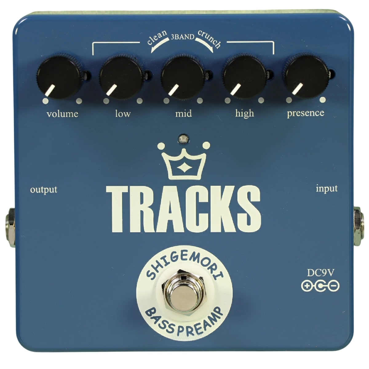 【ベーシスト注目！】 Shigemori / TRACKS Brass シゲモリ ベースプリアンプ 日本製 Made in Japan