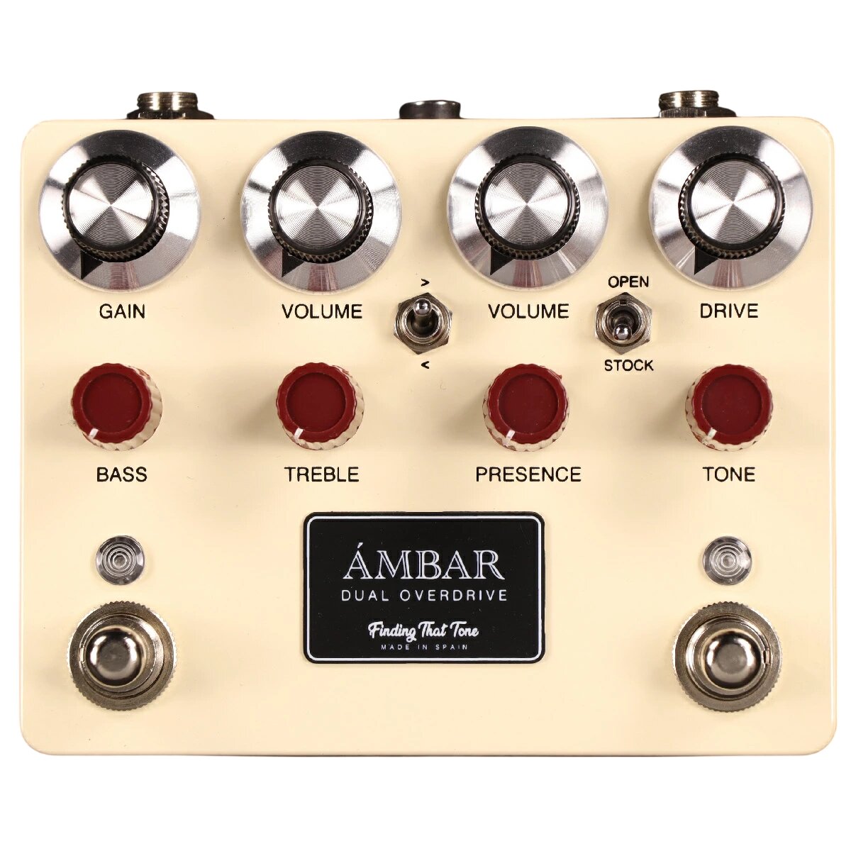 Finding That Tone / AMBAR Vintage White Dual Overdrive オーバードライブ ファインディング ザット トーン 