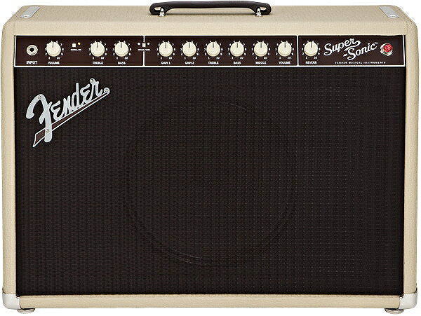 【あす楽対象商品】《WEBSHOPクリアランスセール》Fender / Super-Sonic 22 Combo Blonde フェンダー ギターコンボアンプ【PNG】