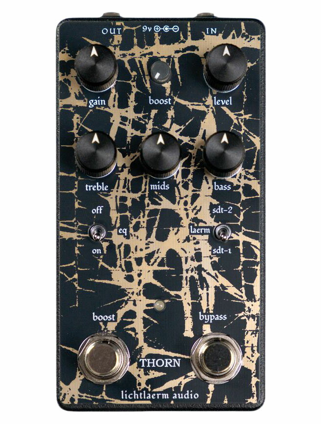 【新製品】 Lichtlaerm Audio リヒラム オーディオ / Thorn Lennart Bossu Signature Distortion ディストーション【国内正規品】