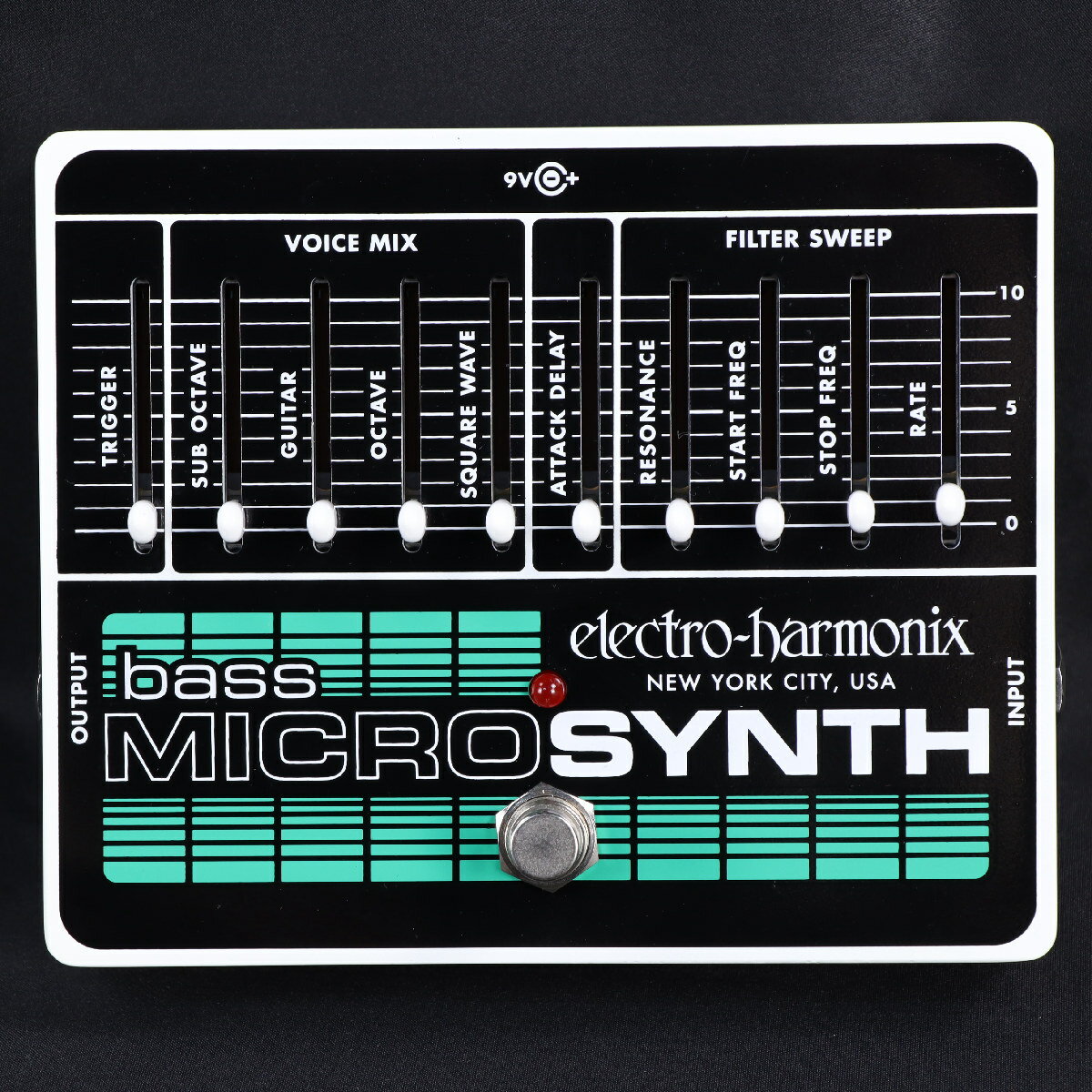 ［ベース専用シンセサイザーペダル］electro-harmonix / Bass Micro Synth Analog Microsynth アナログ・マイクロシンセ エレクトロハーモニクス 