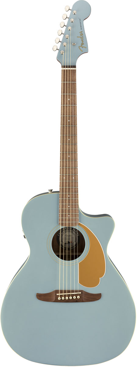 【タイムセール：30日12時まで】【在庫有り】 Fender Acoustic / Newporter Player Walnut Fingerboard Ice Blue Satin フェンダー アコースティックギター エレアコ【YRK】