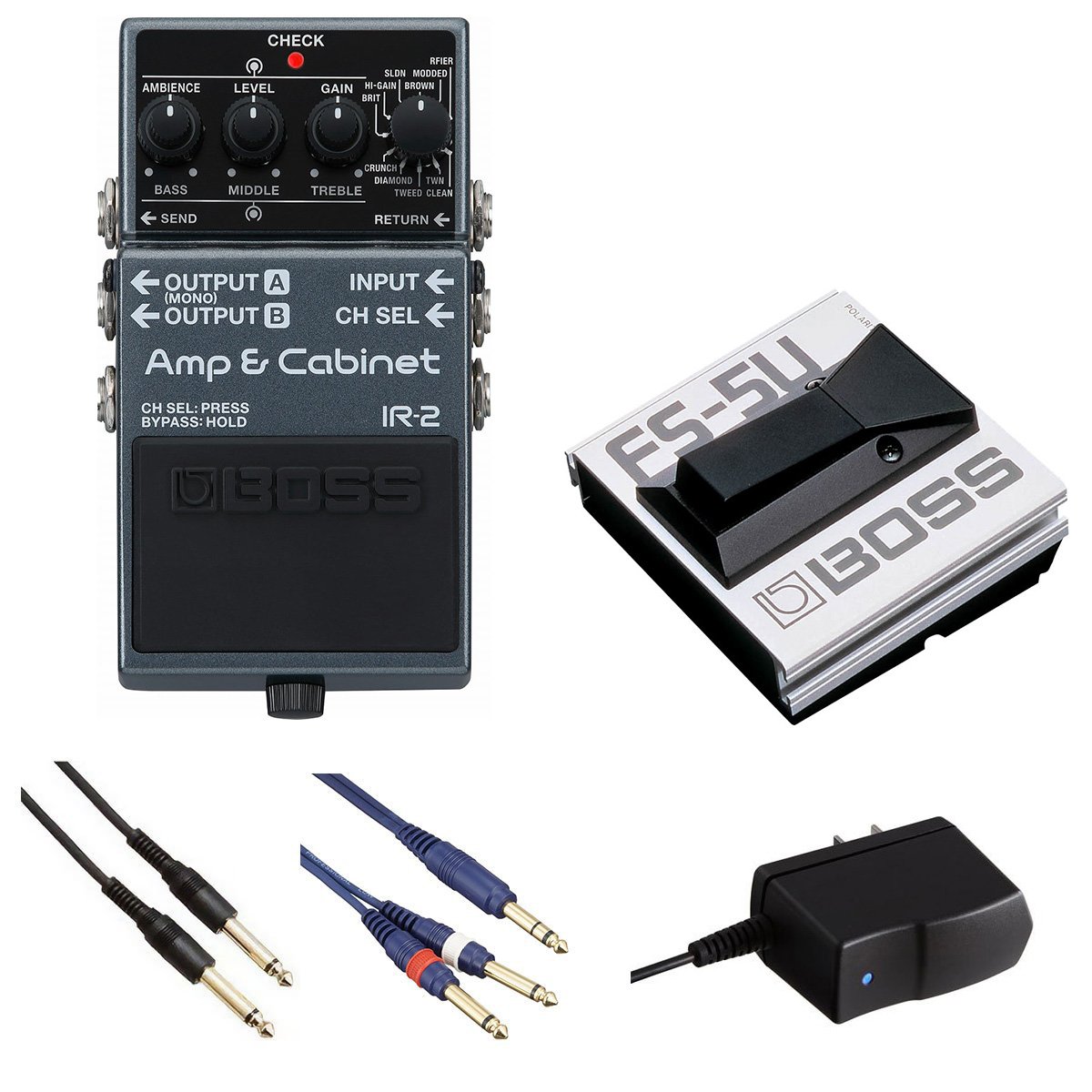 乐天商城 - BOSS / IR-2 Amp & Cabinet[自由自在にサウンドメイクセット] FS-5U PSA-100S2【PTNB】