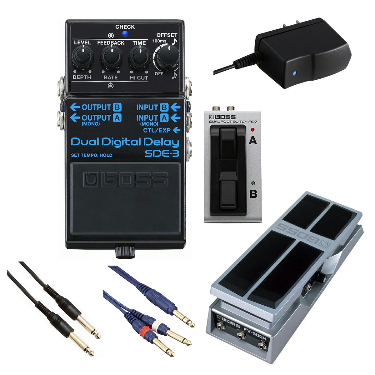 BOSS / SDE-3 Dual Digital Delay ǥ쥤 ܥ SDE3 ե[ͳߤ˥ɥᥤå] FS-7 + FV-5...