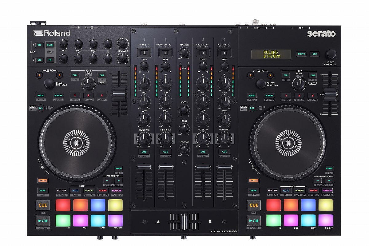 Roland �������� / DJ-707M Serato DJ����ȥ����顼 AIRA��YRK��