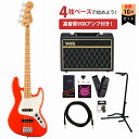 Fender / Player II Jazz Bass Maple Fingerboard Coral Red フェンダー VOXアンプ付属エレキベース初心者セット【YRK】