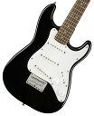 Squier / Mini Strat Laurel Fingerboard Black スクワイヤー ミニギター《 4582600680067》