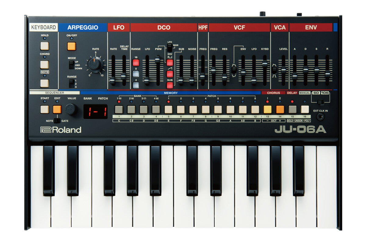 【あす楽対象商品】Roland ローランド / JU-06A【K-25mセット！】Boutique【YRK】