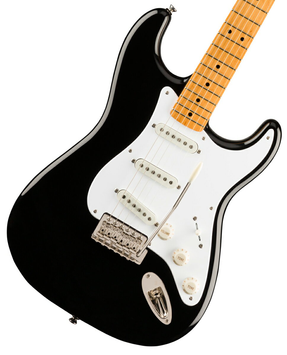 Squier by Fender / Classic Vibe 50s Stratocaster Maple Fingerboard Black スクワイヤー《 4582600680067》(OFFSALE)
