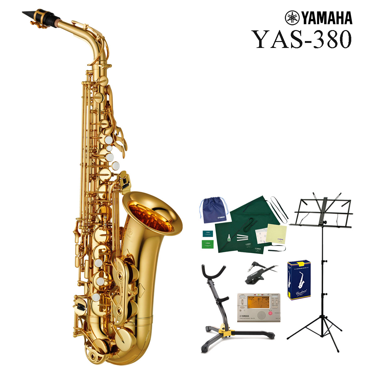 【あす楽対象商品】YAMAHA / YAS-380 スタンダード アルトサックス 《6大特典付き》《倉庫保管新品》《出荷前調整》…