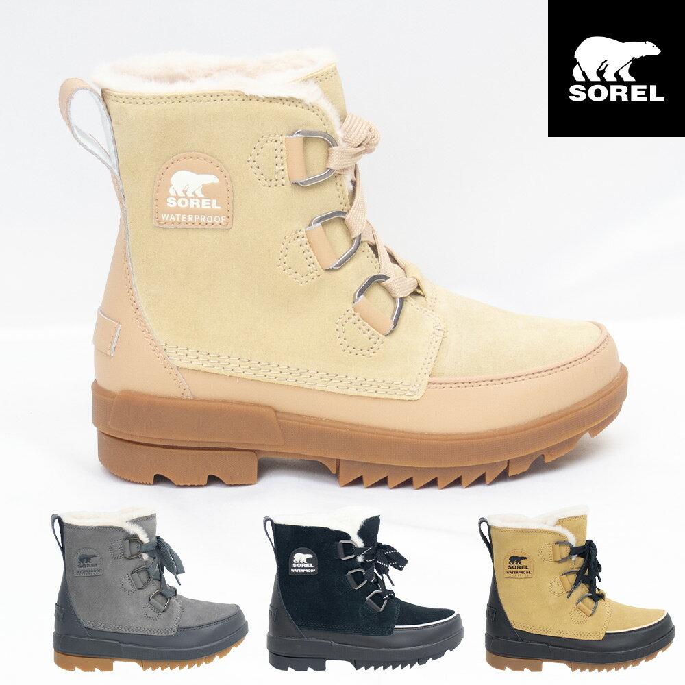 【即日発送】SOREL ソレル ティボリIV WP Ceramic, Natural Curry Quarry black ソレルブーツ ティボリIV スノーブーツ 雪ブーツ 防水靴 レディース ウィンターブーツ 防水 雪用ブーツ 雪靴レディース 雪用靴 スノーブーツレディース防水 女性 防寒 (NL3425 209 373 052 010)