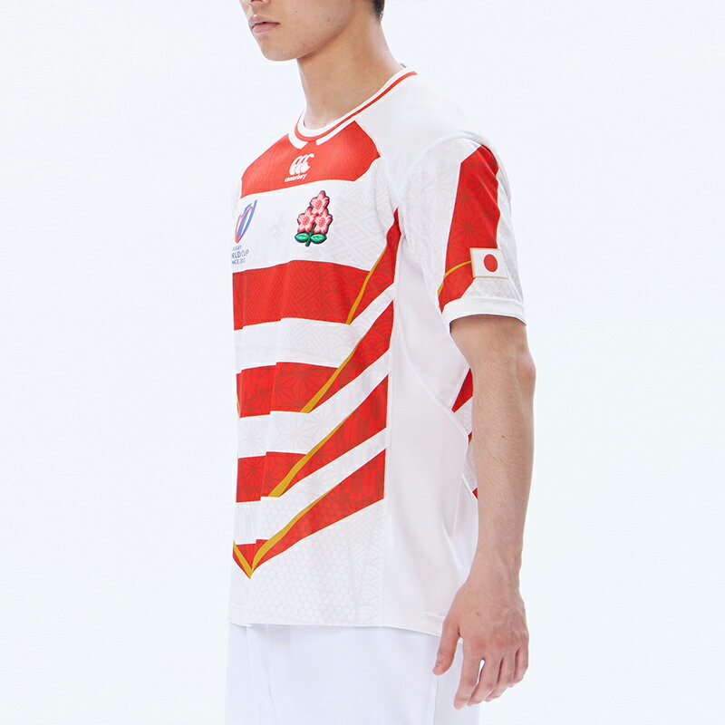 【即日発送】Canterbury カンタベリー JAPAN RWC2023 REPLICA HOME JERSEY ラグビーワールドカップ2023 日本代表レプリカジャージ ホーム ユニフォーム 大人 応援 観戦 (RG33980WC) 3