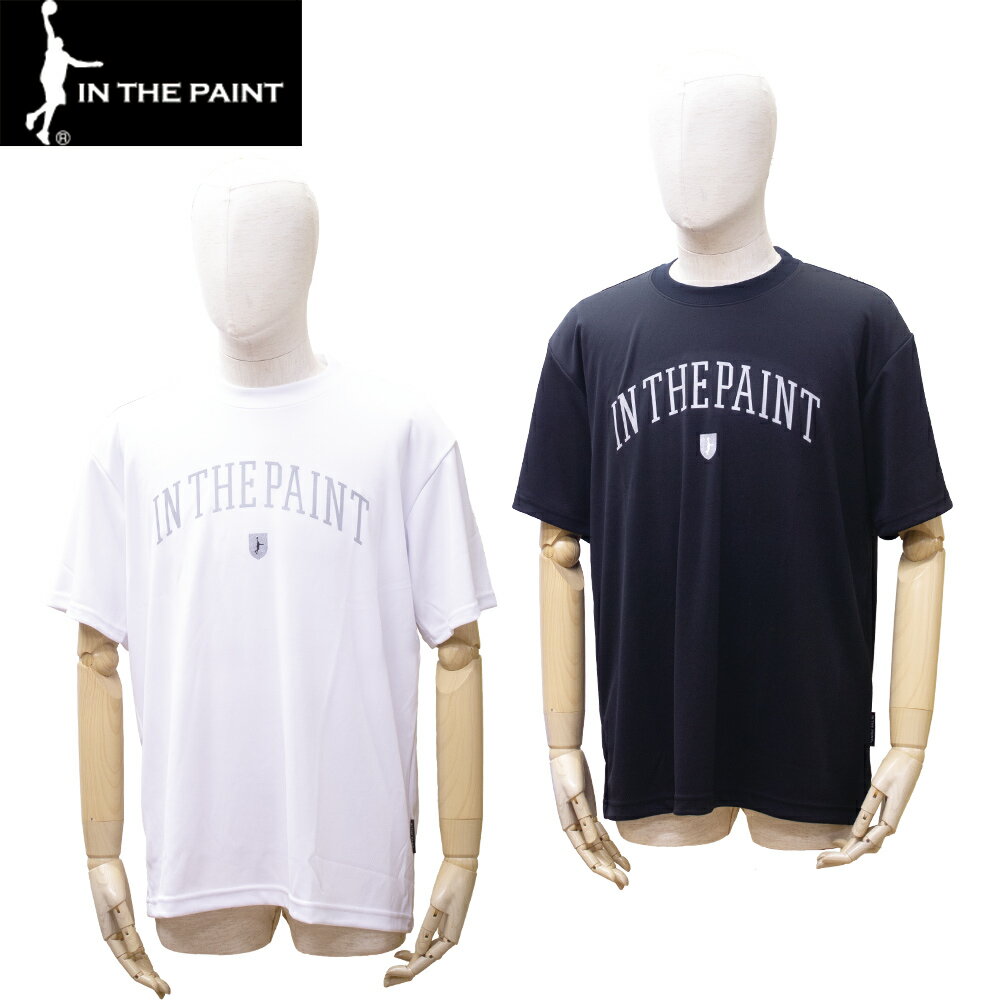 IN THE PAINT インザペイント T-SHIRTS Tシャツ バスケットボール スポーツ ウェア 半袖 スポーツ 練習着 バスケ (ITP24304)